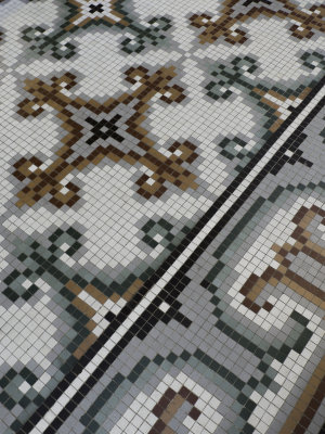 Bathhouse Interior - Tile Flooring