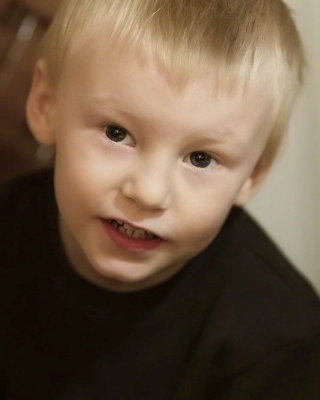My 3 year old great grandson.