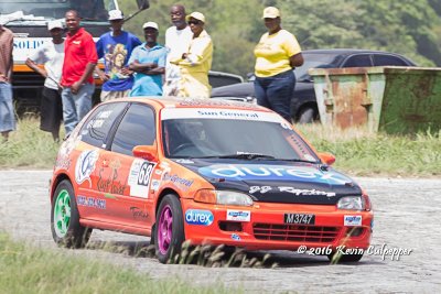 Rally Barbados 2016 - Paul Inniss, Selena Kirton