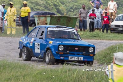 Rally Barbados 2016 - Dick Mauger, Andrew Smith