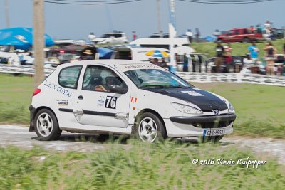 Rally Barbados 2016 - Peter Gallagher, Rene Forde