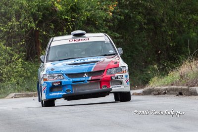 Rally Barbados 2016 - Mark Thompson, Kurt Seabra