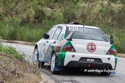 Rally Barbados 2016 - Kurt Seabra, Mark Thompson