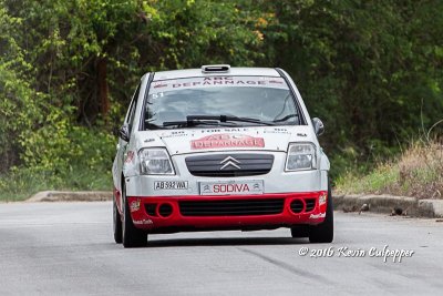 Rally Barbados 2016 - Miguel Azerot, Pascal Calvel