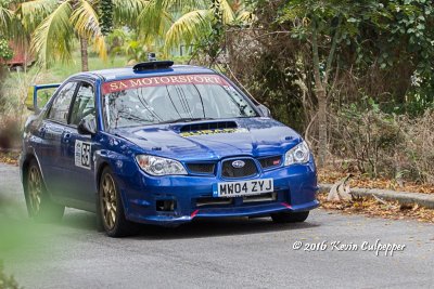 Rally Barbados 2016 - Stuart Austin, Jason Tull