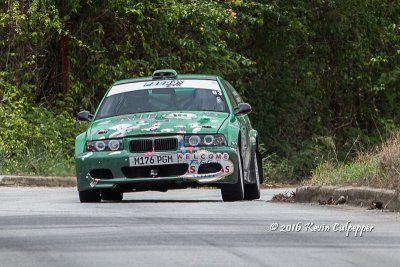 Rally Barbados 2016 - Hugh Peat, Stephen Peat