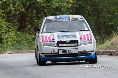 Rally Barbados 2016 - Howard Paterson, Ruth Paterson