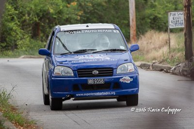 Rally Barbados 2016 - Arlington Hoyte, Fabien Clarke