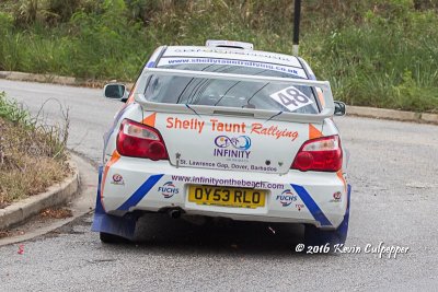 Rally Barbados 2016 - Shelly Taunt, Julie Murphy