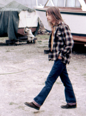 LJ from John Fountain probably Vermont 1971 from slide.jpg