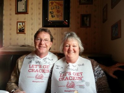 At Joes Crab Shack, Memphis