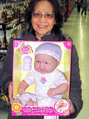 Baby at Walmart