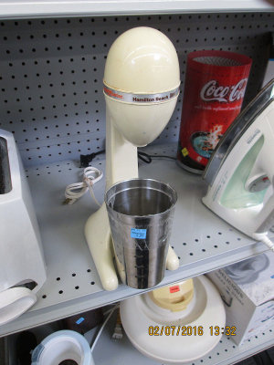 Vintage milk shake maker