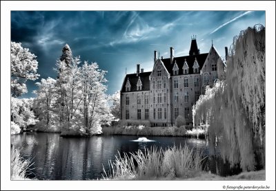 Belgian castles in infrared
