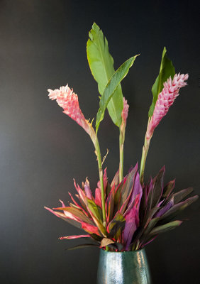 Foyer flower arrangement