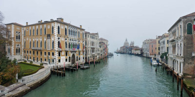 Venezia on a cold and foggy day