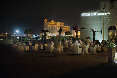 Evening dining al fresco - Katara Cultural Village 