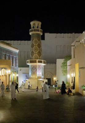 Evening scene - Katara Cultural Village