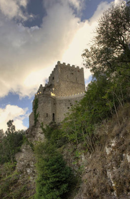 Castello Pepoli as seen from the Torretta