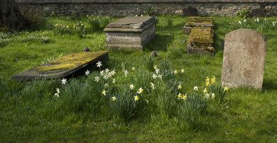 The Churchyard of St. Giles at Oxford