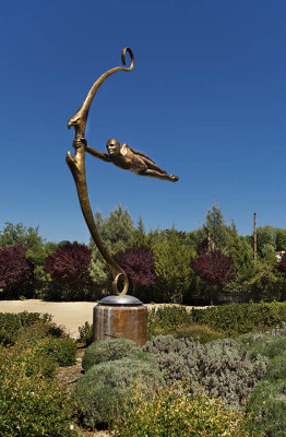 Vineyard Sculpture, MegaFocus, at Sculpterra Vinery - Paso Robles