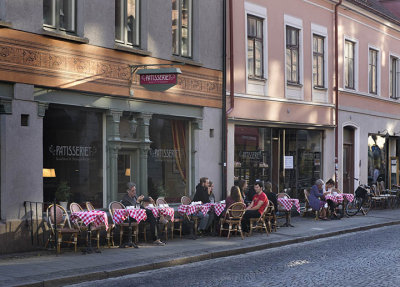 A pleasant cafe in Lund center