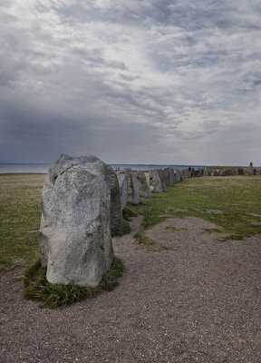 Ales Stenar on a gray day