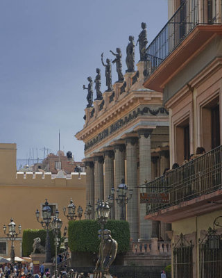 Facade of Tearto Juarez