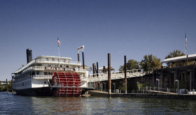 Paddleboat on the Sacramento River