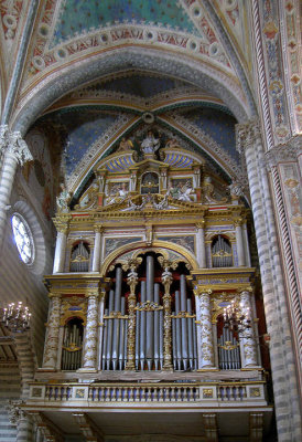 Organ in the Orvieto Duomo 