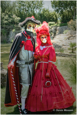 Carnaval de Venise au jardin de Saint-Adrien en 2015