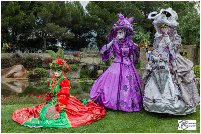 Au jardin de Saint Adrien en 2011,  2012, 2013, 2015 et 2016