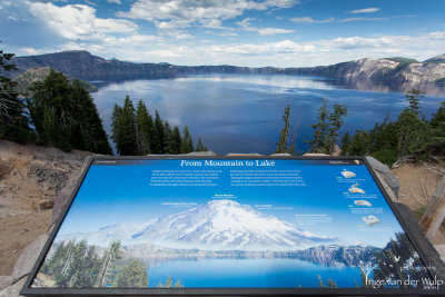 Crater lake, Oregon, USA