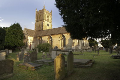 St Mary's with custard