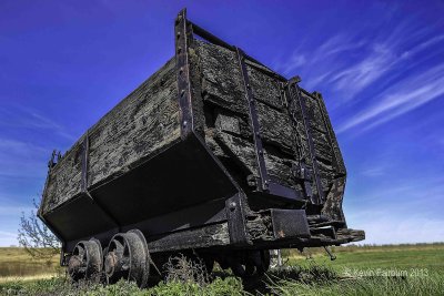 Old Coal Wagon located in Bienfait Saskatchewan