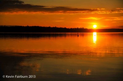 Saskatchewan Sunset at Madge Lake