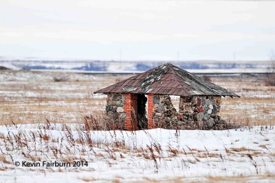 Stone Powder House building at Shand-Sask. Coal, Brick and Power Co. 