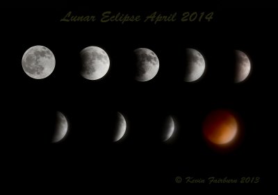 Lunar Eclipse April 2014 
