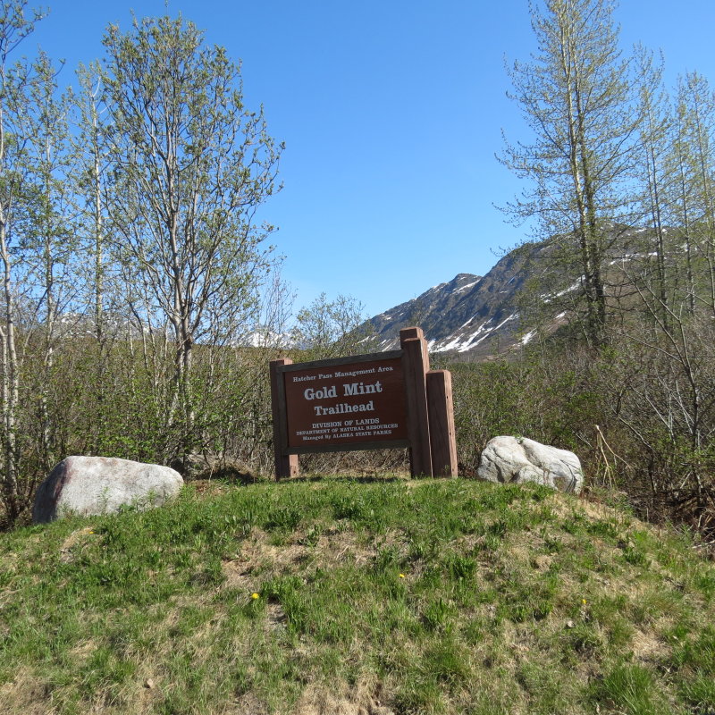 Beginning of Hatcher Pass