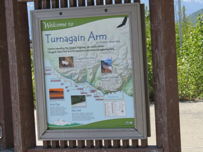 Turnagain  Arm -- on road to Moose Pass