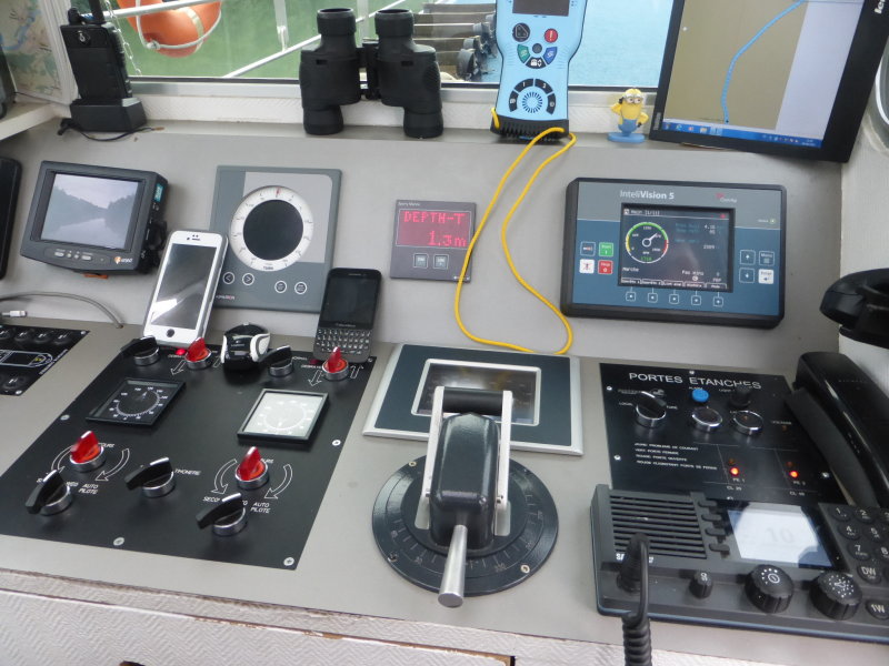 Inside the wheelhouse