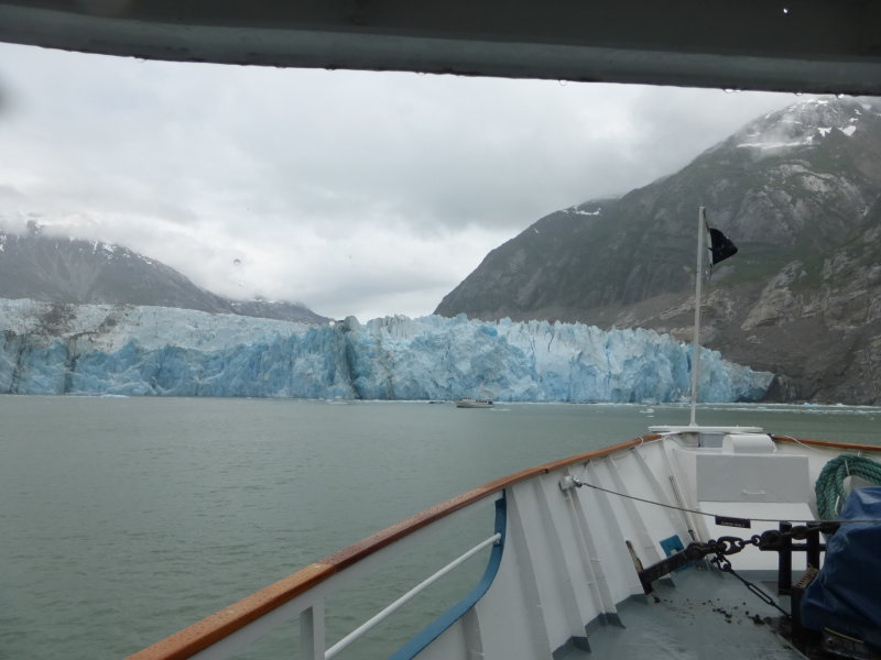 Dawes Glacier from our boat
