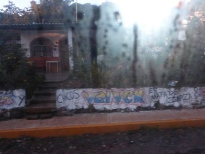 Graffiti - from the bus