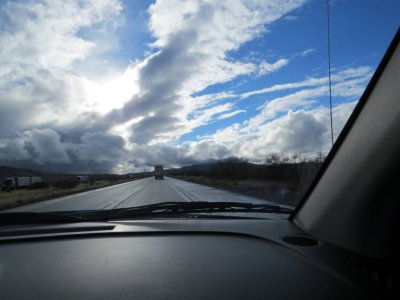 Windshield View - on the way to Tucson
