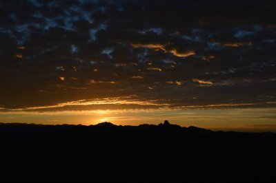 Sunrise Christmas Day from our veranda