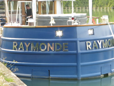 Our barge, part of the CroisiEurope fleet