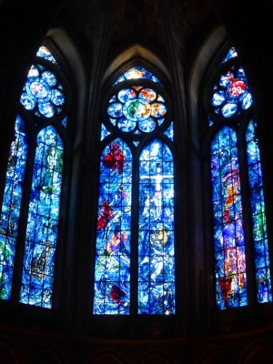 Chagall window at Reims