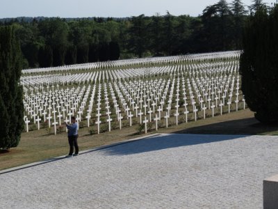Burial ground at Verdun