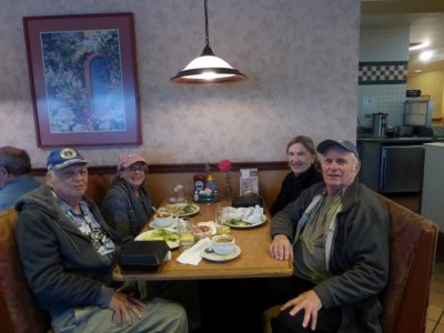 Lunch in Desert Sands with Herman and Florence