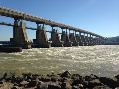 Dam at Toad Suck